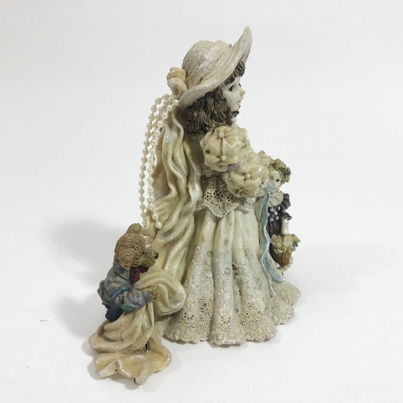 Boyd's Bears Yesterday's Child Dollstone Collection Wedding Figerine Series No3 - Picture 3 of 11